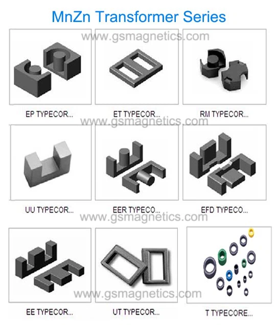 Mnzn ferrite core